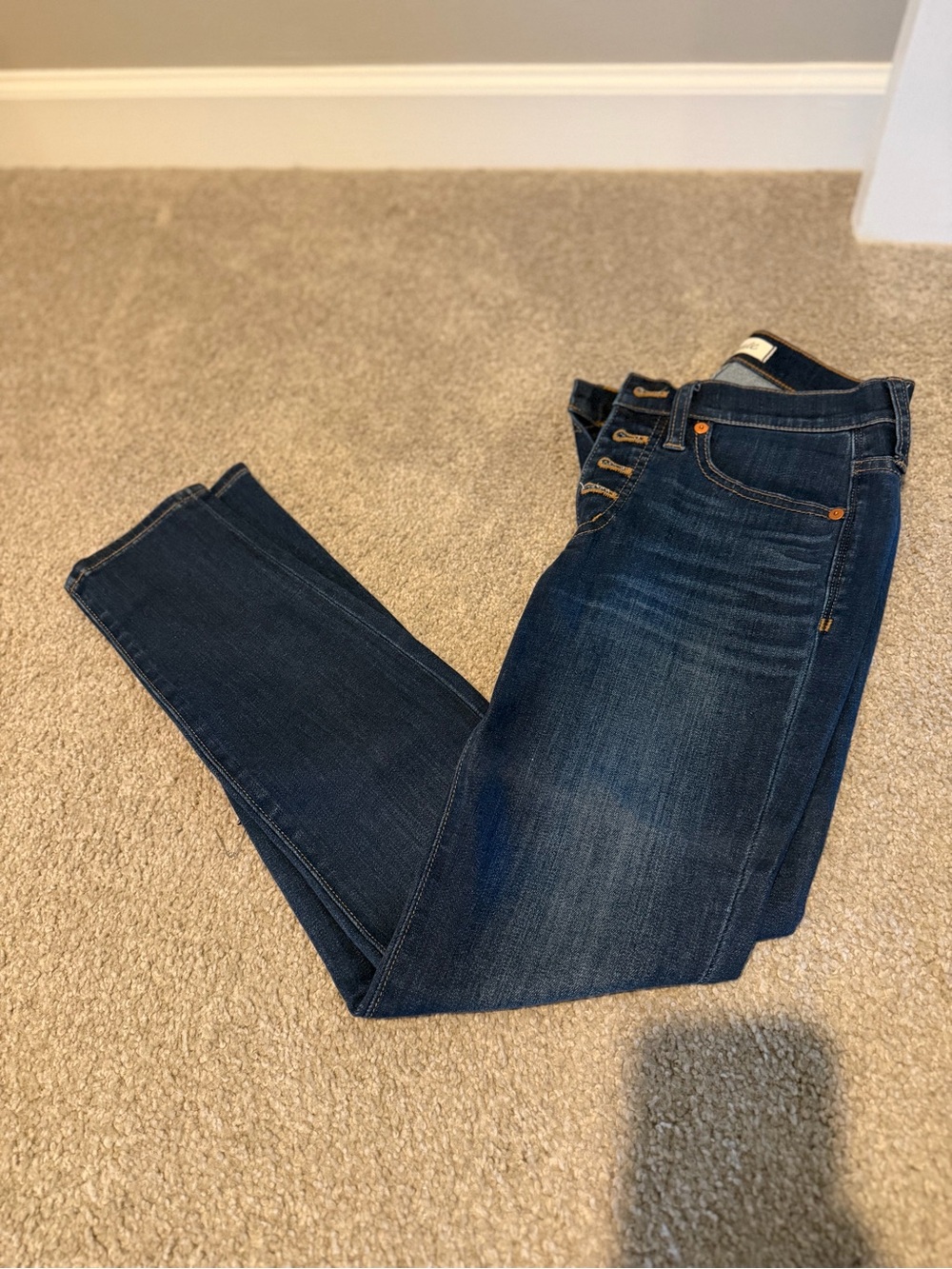Madewell Women's Dark Indigo Skinny Jeans